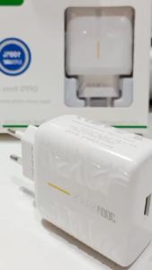 Charger Oppo Reno Ace 2 Super Vooc 65W Warna Putih + Kabel Data Micro USB
