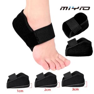 MIYIO 1 Pair Gel Height Increase Insole Shock Absorption Lift Anti-crack Heel Pad Gel Heel Sleeve Plantar Fasciitis Cushion Spur Pain Relief Shoes Pad