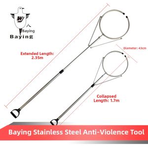 Baying | Stainless Steel Expandable Automatic Waist-lock Fork for Security