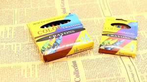 GoldSun Crayons 6 Colors Quality Kids Art Painting Ordinary Crayons School Supplies