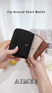 RACHEL SMITH Aimee Zip-Around Short Women Bifold Wallet Card Pouch