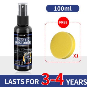 Car Plastic Restorer Back To Black Gloss Plastic Renovator Longlasting Coating Leather Restore Auto Polish Cleaning Products