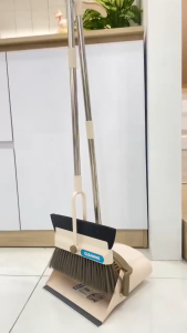 Chổi Hốt Rác Inochi Chính Hãng Ag+ – Cán Dài Gác Gọn – Nhựa PP Cao Cấp