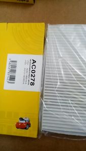 Lọc gió điều hòa dùng cho xe Ford Explorer AE9Z-19N619-A mã AC0278 Nhật Bản