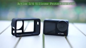 STARTRC Action 4/3 ซิลิโคนป้องกันตัวกล้อง และเลนส์กล้อง สำหรับ DJI Action 4/3