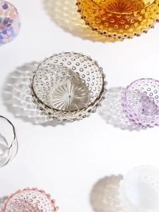 Dotted Glass Cup