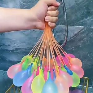 แพ็ค 12 ชิ้น ลูกโป่งน้ำ 37 ลูก มาพร้อมหัวต่อก็อกน้ำ Water Balloons ของเล่นเด็ก ของเล่นกลางแจ้ง เกมส์ครอบครัว เกมส์ปาร์ตี้