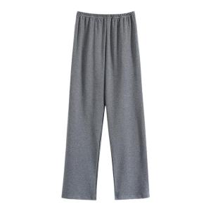 miiow | Mens Loose Cotton Silk Pants Comfortable Home Leisure Long Trousers Pure Cotton Autumn Winter Mens Loose Fit Sweatpants