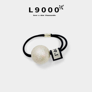 Large Pearl Hair Ties Red Simple High End Childrens Hair Bands Korean Style Fashion Accessories New 2025 L9000 Brand