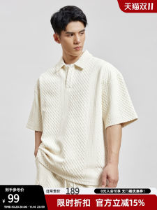 Áo Thun Polo Nam BD.POWER UP+ Mùa Hè Dáng Rộng Cổ Polo Tay Ngắn Họa Tiết Sọc Thường Ngày Chất Liệu Polyester