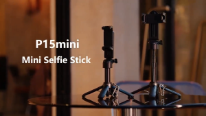 RICHMENT Mini Selfie Stick Phone Tripod with Remote Control Lightweight Portable All-in-1 Extendable Phone Tripod Aluminum Tripod Stand for Video Recording Travel Tripod Compatible