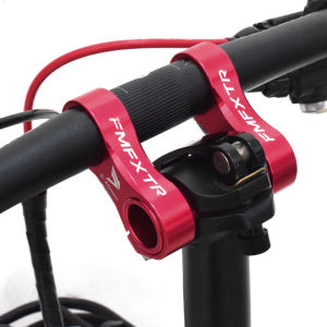 Folding Bicycle Double Handlebar Bicycle Handlebar Extension SP8 Modified Mountain Bike Aluminum Alloy CNC Riser