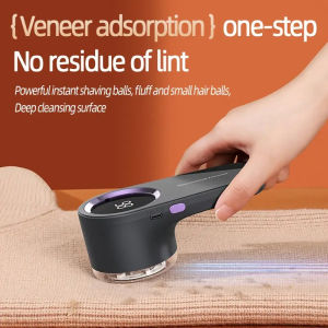 [Rechargeable Lint Remover] Portable Lint Remover Ball | USB Rechargeable Fabric Shaver & Clothes Trimmer with Digital Display
