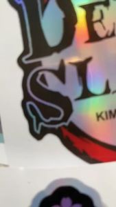 Stiker Hologram Yamato One piece ukuran 7 cm
