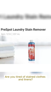 PreSpot™ 4x Concentrate Laundry Stain Remover 237mL | Dainty Young