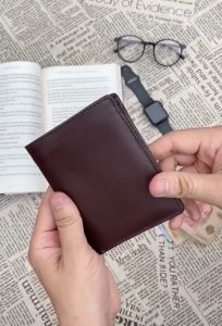 Ví Nam Da Bò NAPPA Chân Kim Kiểu Dáng Cổ Điển ( Ví Đứng-Ví Ngang Phong Cách Cổ Điển ) Bóp DA THẬT Bảo Hành 24 Tháng Không Tróc Nổ Da Khi Sử Dụng