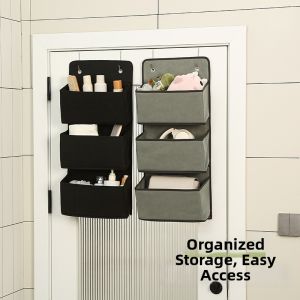 Multilayer Foldable Wall/Door Hanging Storage Bag
