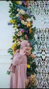 Alyona Dress Kids Bahan Syakila Mix Tile Gamis Anak Perempuan Umur 7 8 Tahun Dress Anak Muslim Viral