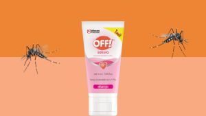 (ฟรี! Sanrio Tote Bag เมื่อซื้อครบ 6 ชิ้น) ออฟ! ซากุระ โลชั่นกันยุง 50 มล. ซานริโอ้ OFF Sakura Mosquito Repellent Lotion Tube 50ml Sanrio