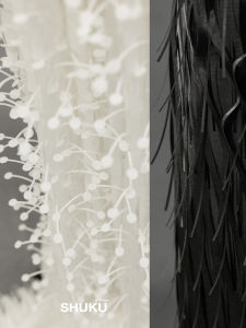 Vải Thiết Kế Mỏng Mịn Gió Cảm Giác Dáng Lông Cừu Mềm Mại Vải Đồ May Mặc Cho Nhà Chất Liệu Polyester Kiểu Dáng Khác