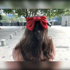 Ikat Jepit Pita Besar Aksesoris Rambut Wanita Korea Style Fashion