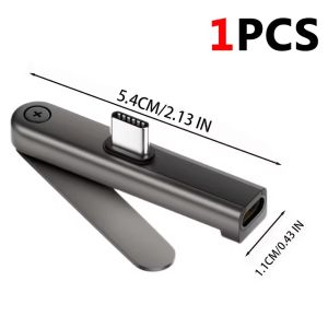 240W 2in1 Fast Charging Cable Adapter with 360° Invisible Phone Stand USB C To Type C Charger Cord Adapter & Foldable Holder