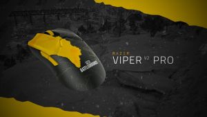 Chuột không dây Razer Viper V2 Pro-Wireless Gaming Mouse-PUBG: Battlegrounds Edition_Mới hàng chính hãng