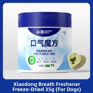Edible Pet Toothpaste Teeth Cleaning Breath Freshening Stain Removal