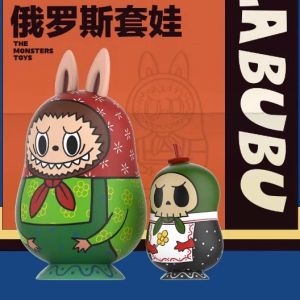 POP MART LABUBU Elf Toy Blind Box Collectible Figure Desktop Decoration Gift PVC Material Joint Movable Feature