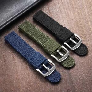 Dây Đeo Đồng Hồ Dệt Bằng Nylon 20mm/22mm Dây Đeo Đa Năng Tháo Nhanh Dành Cho Seiko Omega Citizen Tudor Tissot IWC Mido - Vòng Đeo Tay Thay Thế Bằng Vải Canvas Đàn Hồi Phong Cách Quân Đội