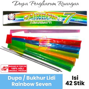 RAINBOW AGARBATTI SURRATI DUPA LIDI PELANGI HIO BUHUR LIDI SURRATI 1 PACK