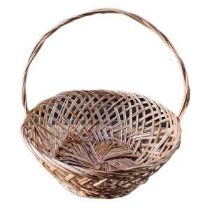 Keranjang bertangkai - keranjang lidi - keranjang hampers - keranjang parcel