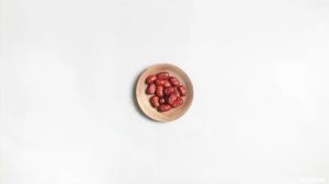KEMORELA 1PC Transparent Storage Glass Jar with Ball Cork Lid Sealed Bottle for Tea Dried Fruit Cereal Snack Coffee Beans