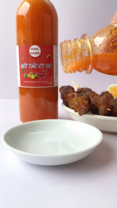 Sốt Tắc Ớt Đỏ DUNG FOODS - Nước Chấm Hải Sản Đồ Nướng Gà Luộc Thịt Luộc Siêu Ngon (Chai 150g )
