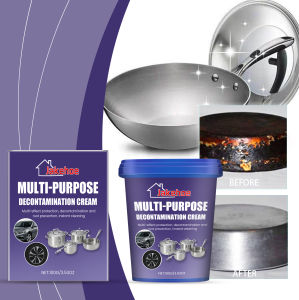 Kitchen Stainless Steel Cleaning Paste Pot Bottom Scale Cleaner Pan Rust Remover Cookware Gas Stove Dirt Household Kitchen Tool