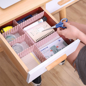 Ready Stock - 4pcs Set Drawer Partition Board/Drawer Divider/Organizer/Storage Separator/Papan Pembahagi Laci/抽屉收纳分隔板片