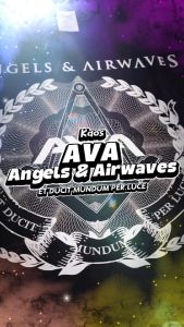 Kaos Band Rock AVA Angels & Airwaves Tag NSA Premium Cotton - AVA24