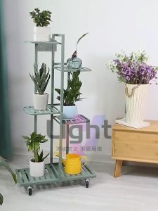 Kệ hoa，Kệ Để Chậu Hoa Cây Cảnh Phòng KháchVới bánh xe quay 360 độNgoài trời，Vườn，ban công，Kệ hoa trang trí