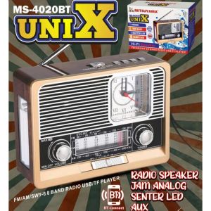 radio clasic jam dan bluetooth cocok buat kado