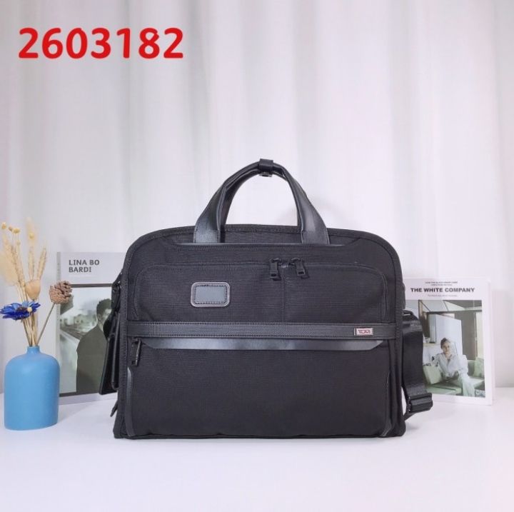 TAS LAPTOP TUMI ALPHA slim three way brief backpack tas