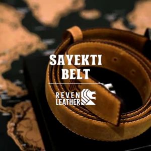Sabuk Ikat Pinggang Pria Sayekti & Mahatma Belt Kulit New Series 2023 Model Kekinian WKS-25 REVEN LEATHER