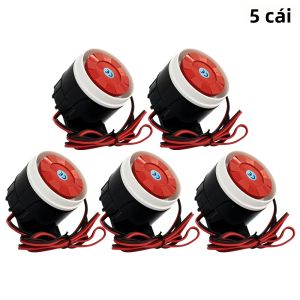 Còi Báo Động Chống Trộm 12V Chống Nước Âm Thanh 120db Sử Dụng Công Nghệ Áp Điện Cho Hệ Thống An Ninh