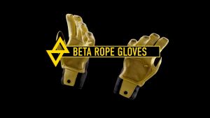 Sterling Ropes USA Beta Rope Rappelling Gloves MEDIUM SIZE
