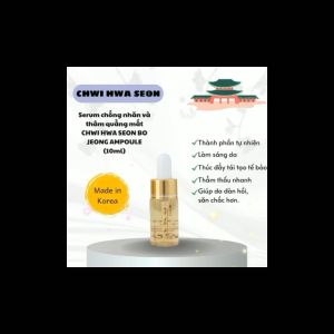 [Chính hãng Hàn Quốc] Serum chống nhăn và thâm quầng mắt phục hồi lão hóa The Rucy CHS BO JEONG AMPOULE (10ml)