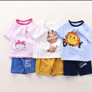 0-4yrs Baby kids terno for boy Sleeveless T-shirt /shorts