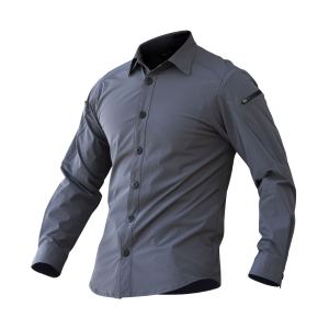 Angken Defender Outdoor Tactics Quick-Drying Shirt Moisture Absorption Sweat Long Sleeve Shirt Military Fans Spring & Fall Long Sleeve Shirt