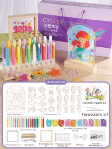 OUKUMAN | Crystal No-bake Gel Painting DIY Toy