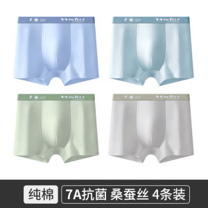 Antibacterial Cotton Youth Underwear Boys Developmental Period Students High School Junior High Boys Shorts Cute Male Underpants