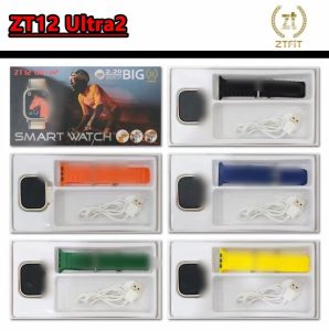 ZT12 Ultra 2: 2.0Ultra Wireless Charging Smartwatch - Stylish 49mm Design Genuine Screws and Clasp