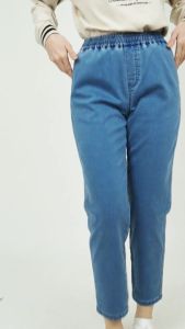 Forest Ladies Stretchable Denim Jersey Tapered Pants | Seluar Jeans Perempuan - 810489